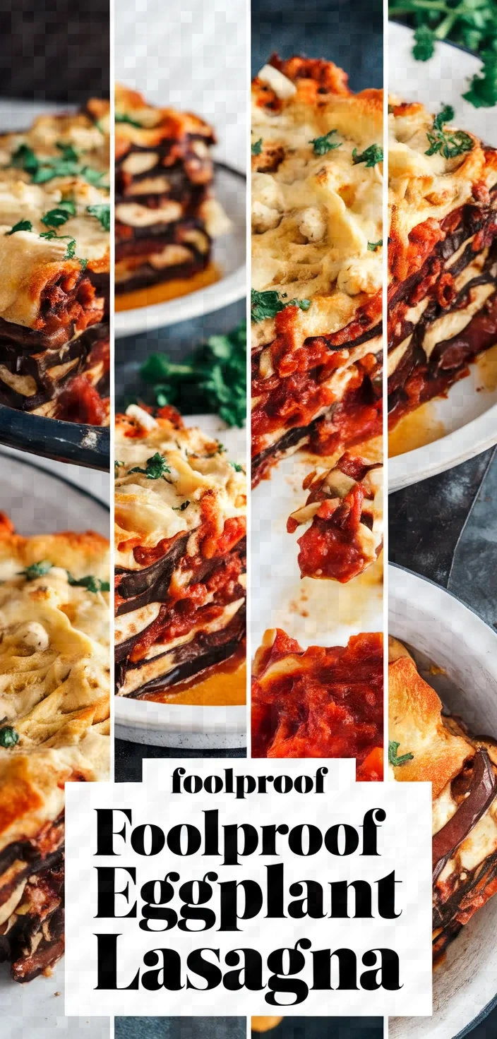 A photo of Foolproof Eggplant Lasagna Recipe