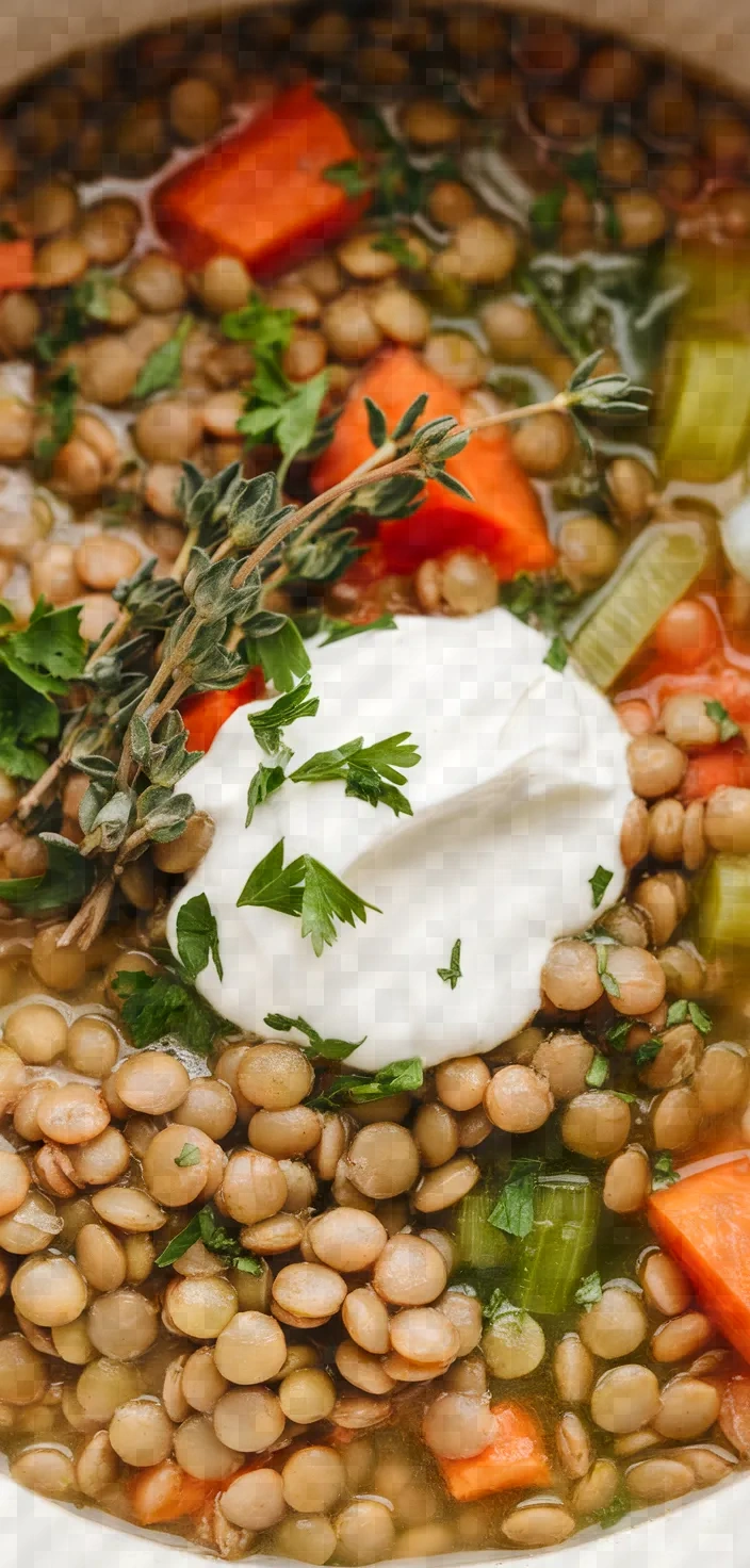A photo of French Lentil Soup Recipe