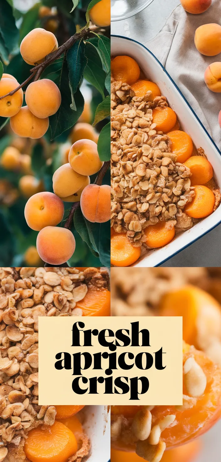 A photo of Fresh Apricot Crisp Recipe