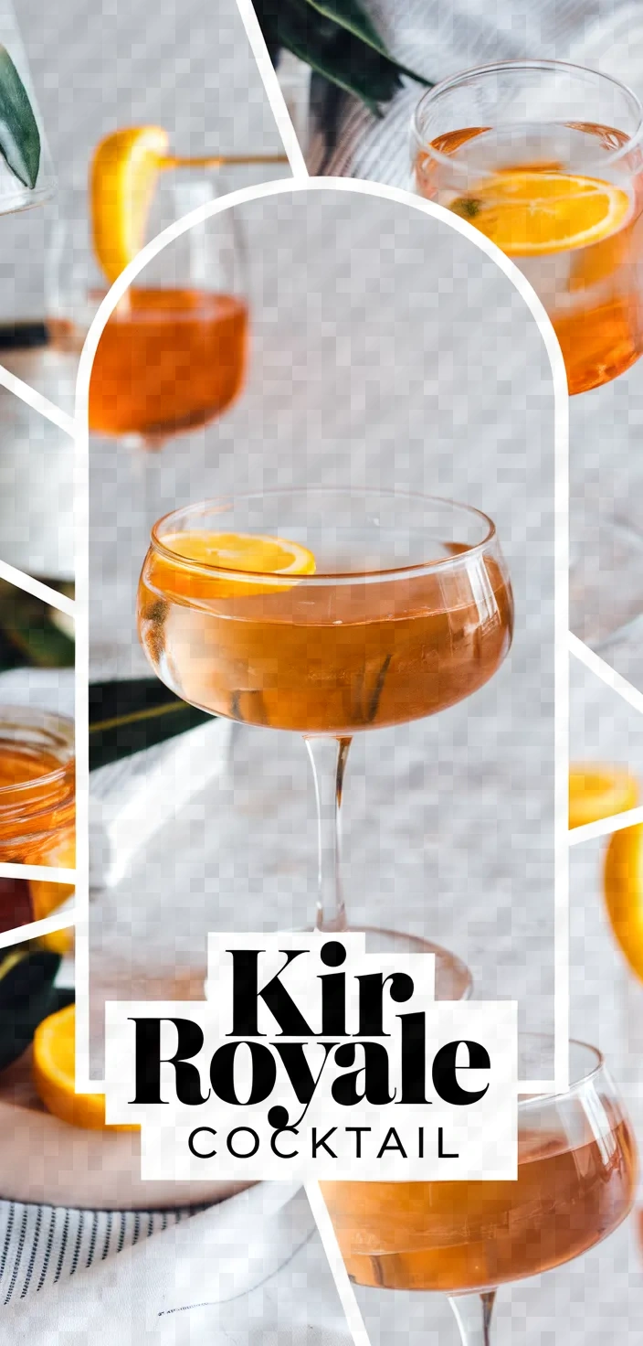 A photo of Kir Royale Cocktail Recipe