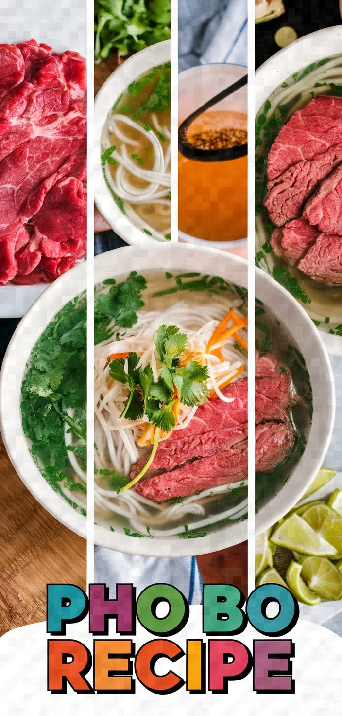 A photo of Recette Le Pho Bo Vietnamien Recipe