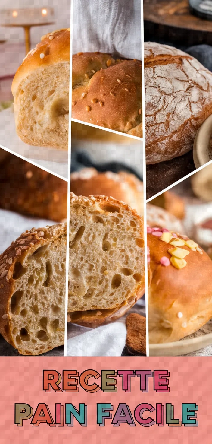 A photo of Recette Pain Maison Facile Recipe