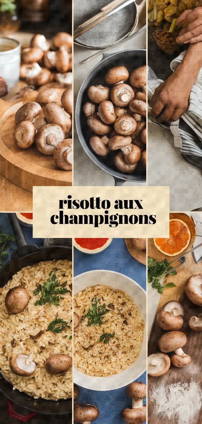 A photo of Risotto Aux Champignons Recipe