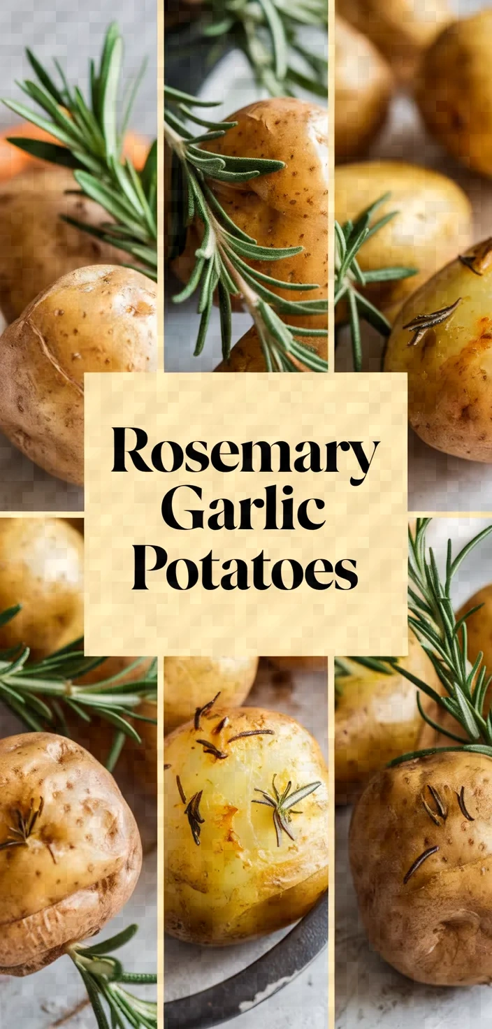 A photo of Rosemary Garlic Roasted Potatoes Recipe