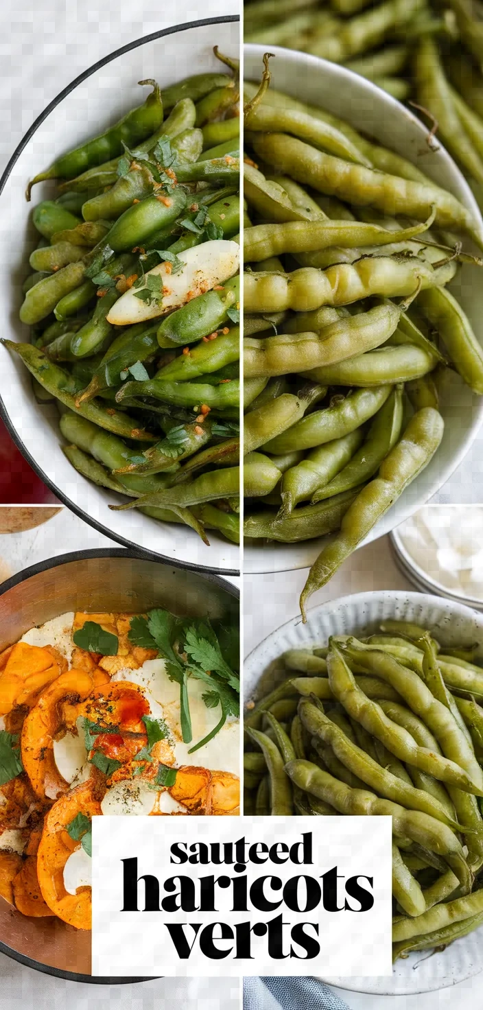 A photo of Sauteed Haricots Verts Recipe