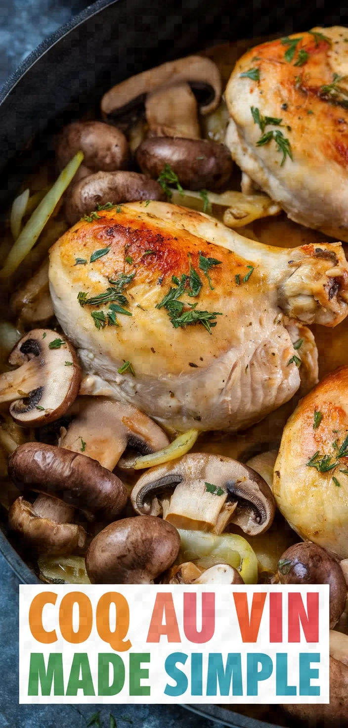 Coq Au Vin Made Simple Recipe