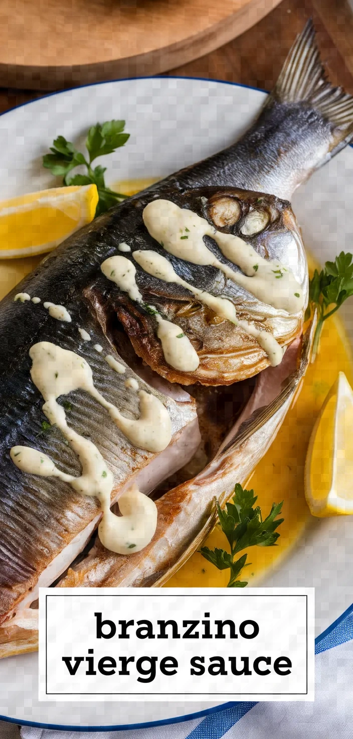 Easy Branzino With Vierge Sauce Recipe