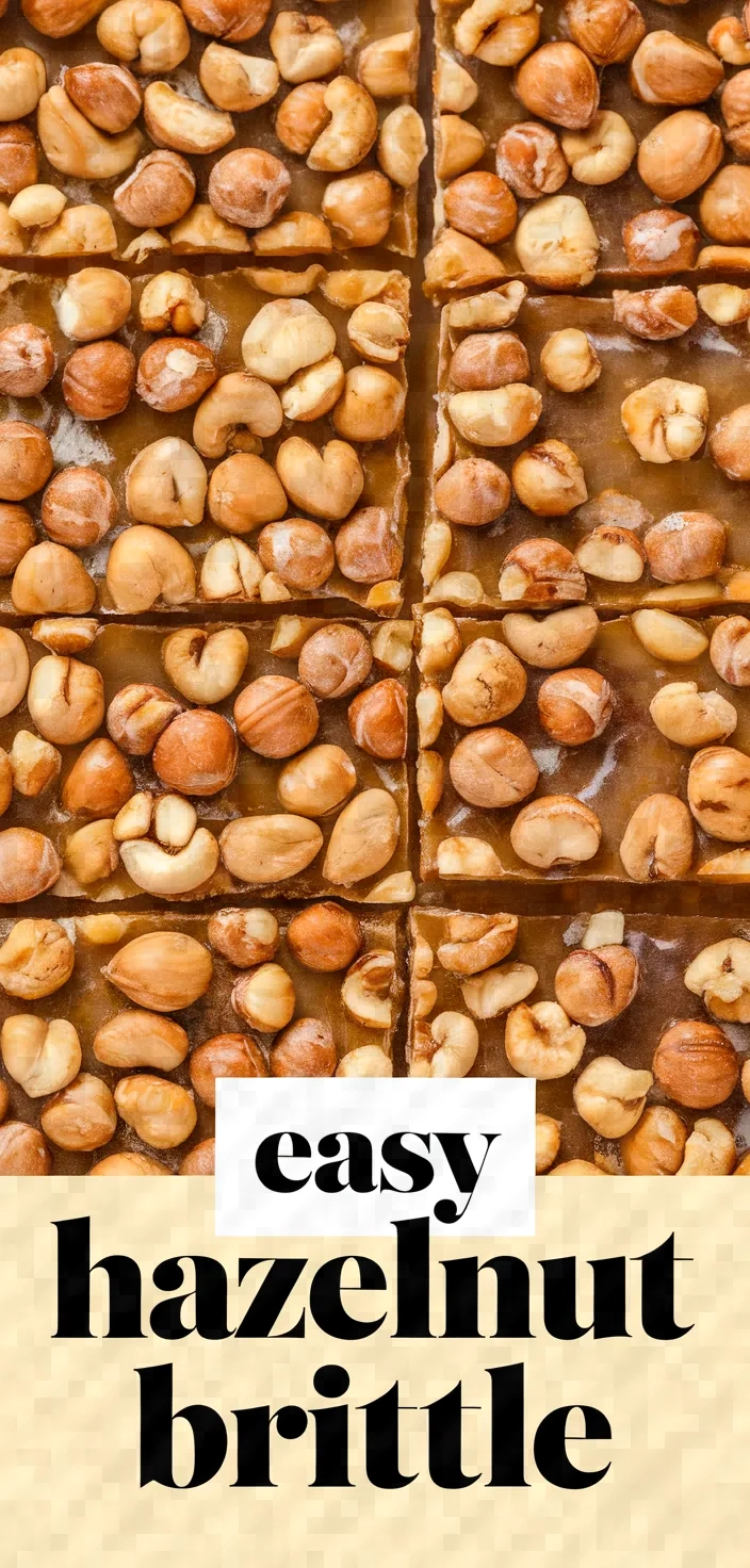 Easy Hazelnut Brittle Recipe