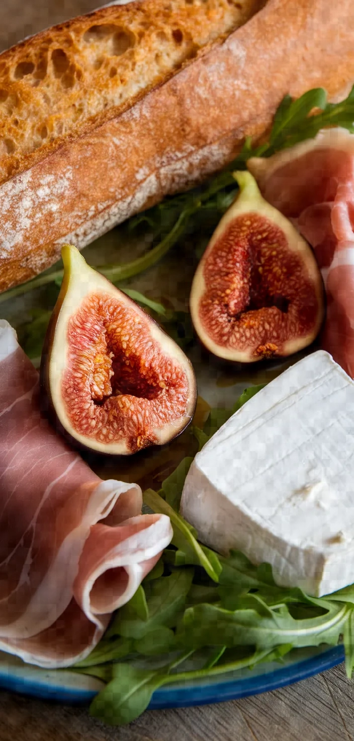 Ingredients photo for Fig And Prosciutto Tartine Recipe