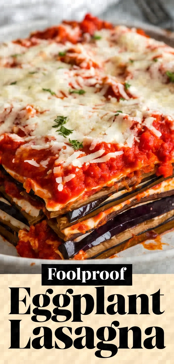 Foolproof Eggplant Lasagna Recipe
