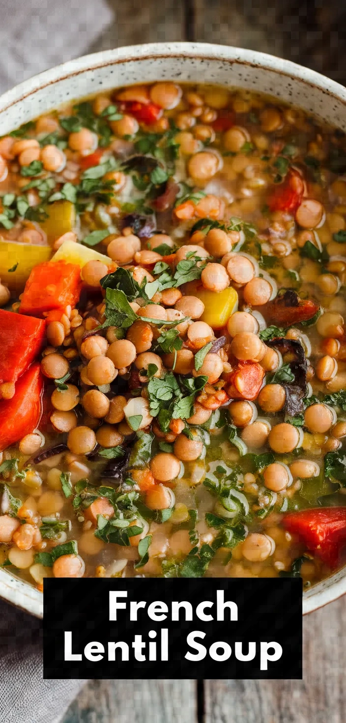French Lentil Soup Recipe