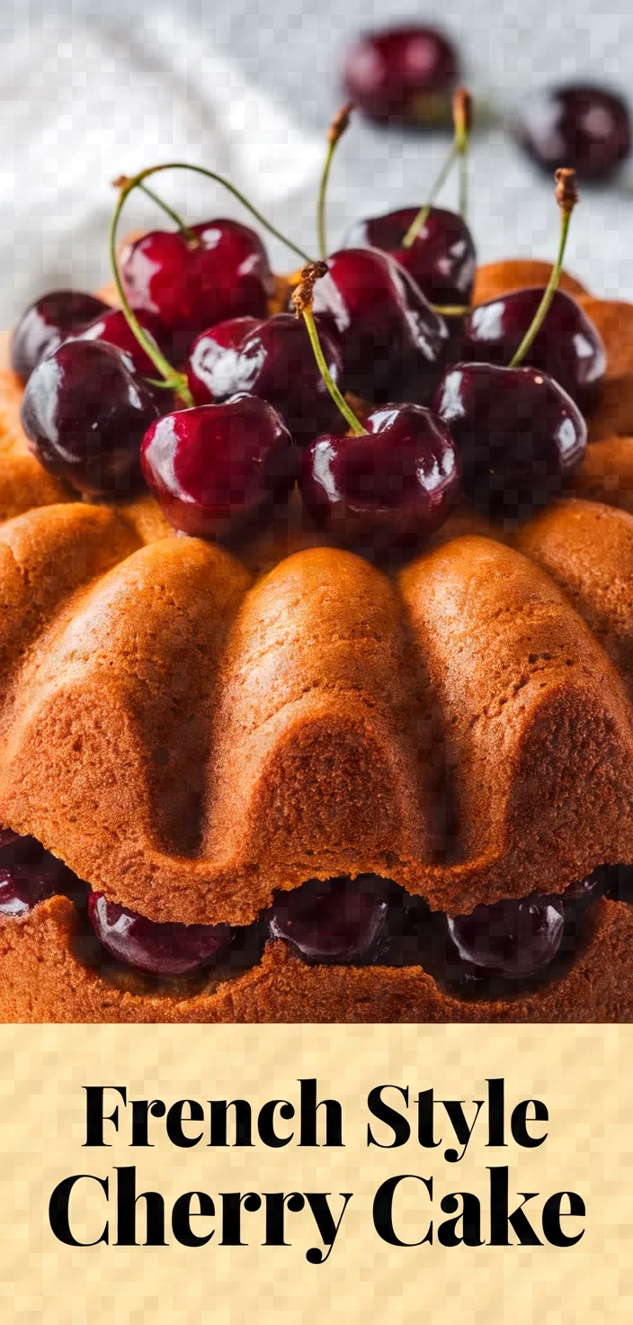French Style Cherry Cake Recipe