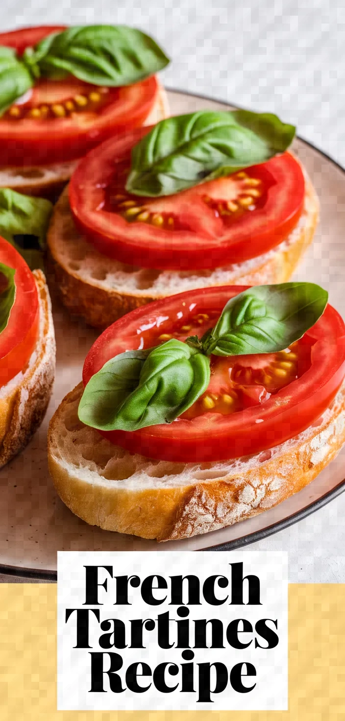 French Tartines Recipe