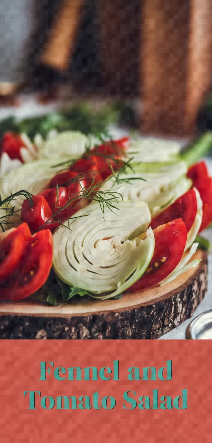 Fresh Fennel And Tomato Salad Recipe