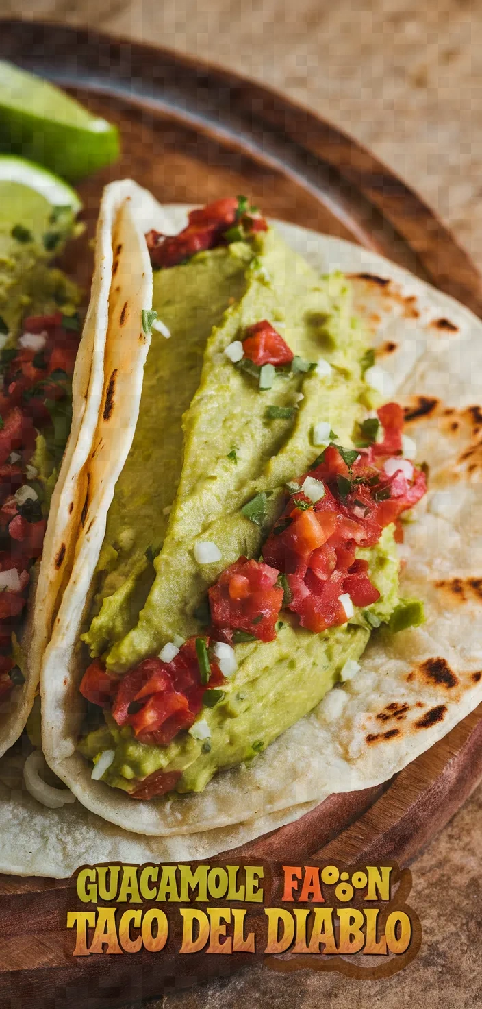 Guacamole Facon Taco Del Diablo Recipe