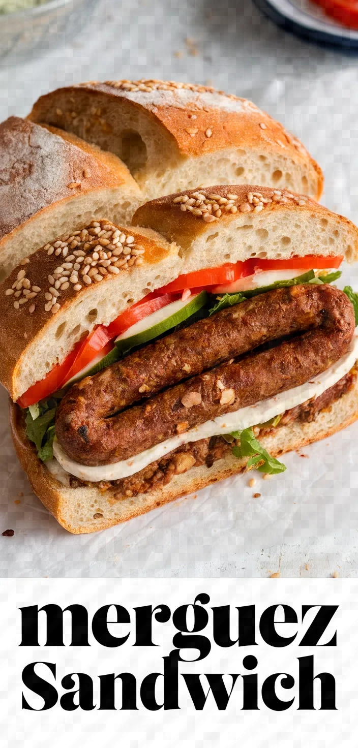 Merguez Sandwich Recipe