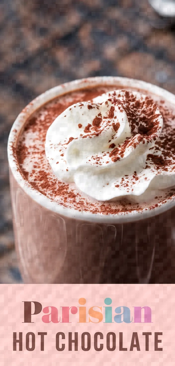 Parisian Hot Chocolate Recipe