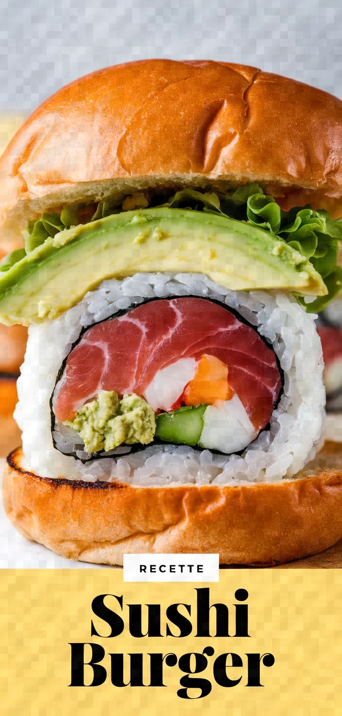 Recette Sushi Burger Recipe