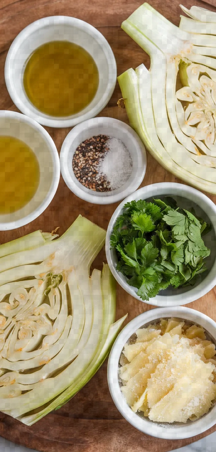 Ingredients photo for Roasted Fennel Recipe