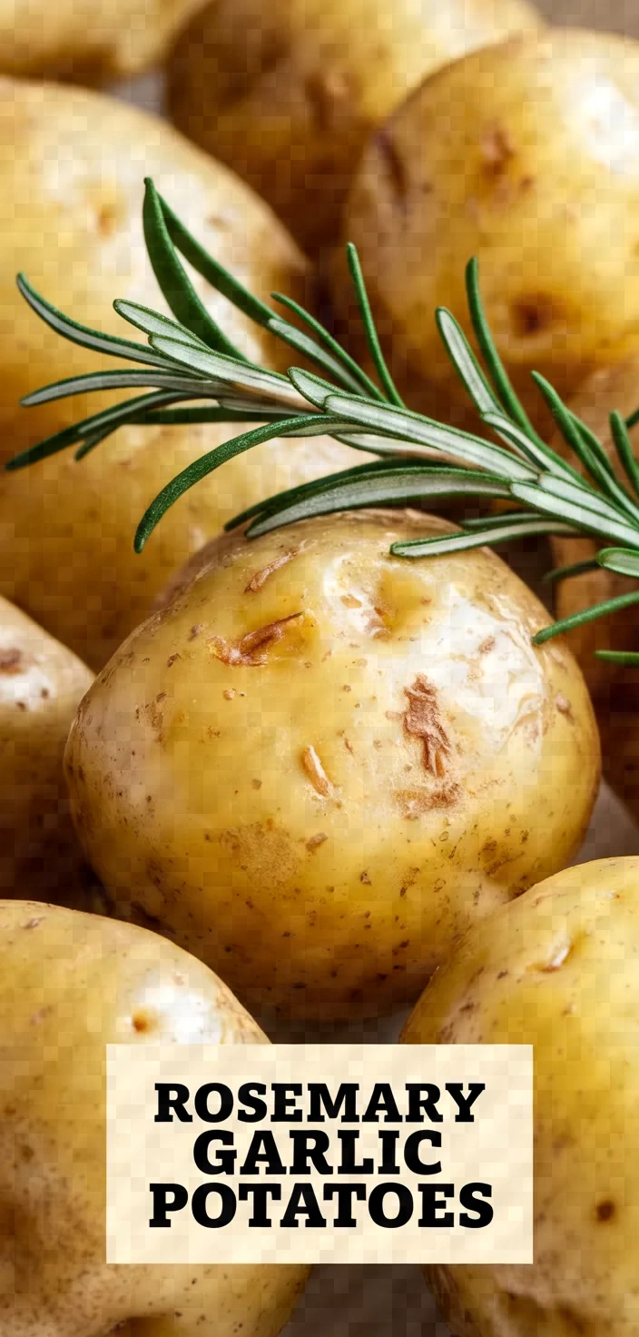 Rosemary Garlic Roasted Potatoes Recipe