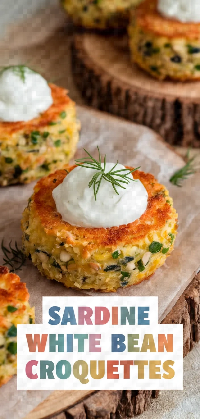 Sardine White Bean Cakes Croquettes De Sardine Recipe