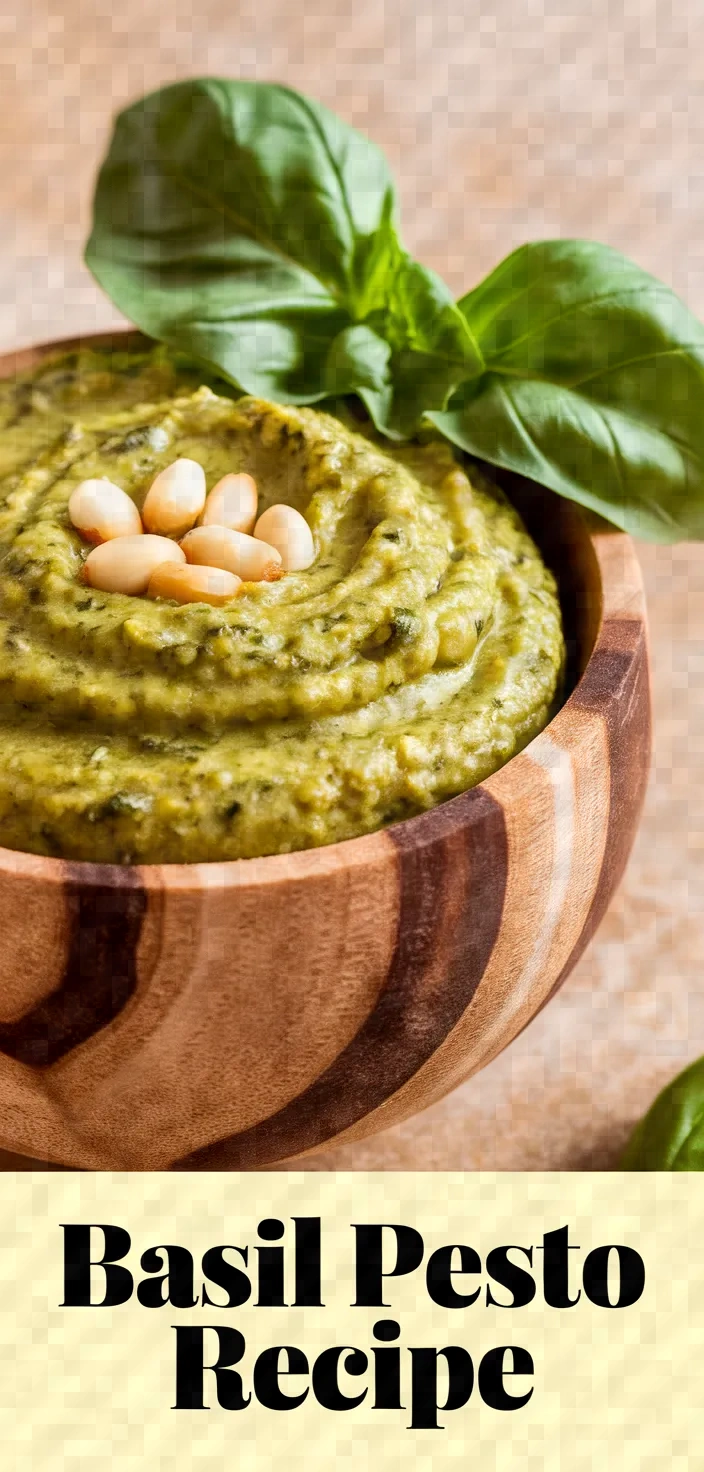 Simple Basil Pesto Recipe