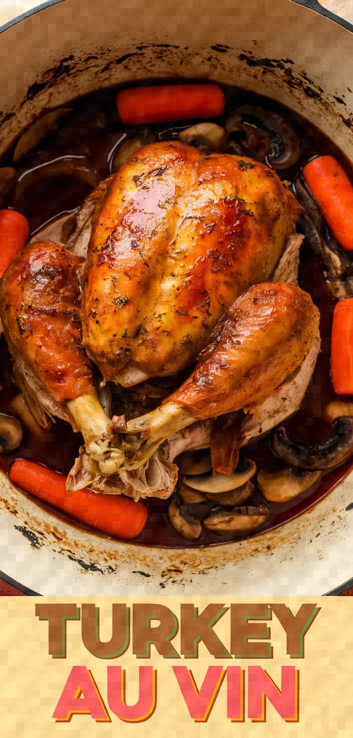Turkey Au Vin Recipe