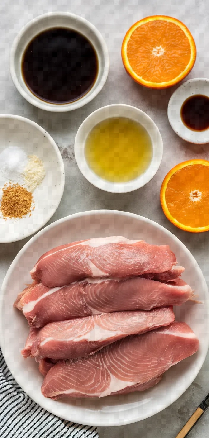 Ingredients photo for A Quick Orange Duck Filet Recipe