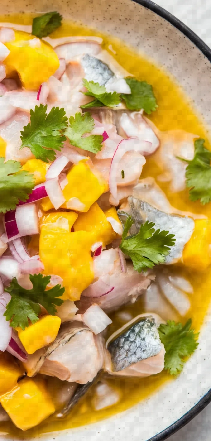 Ceviche Dorade Mangue Recipe