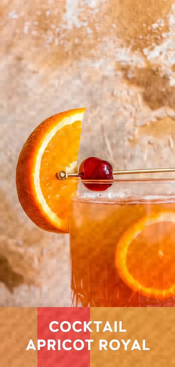 Cocktail Apricot Royal Recipe