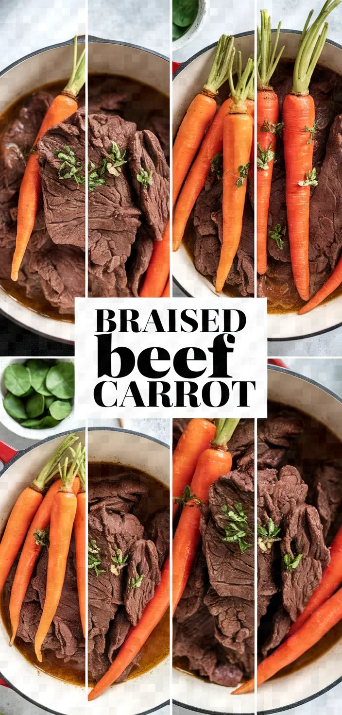 A photo of Braised Beef Carrot Recipe