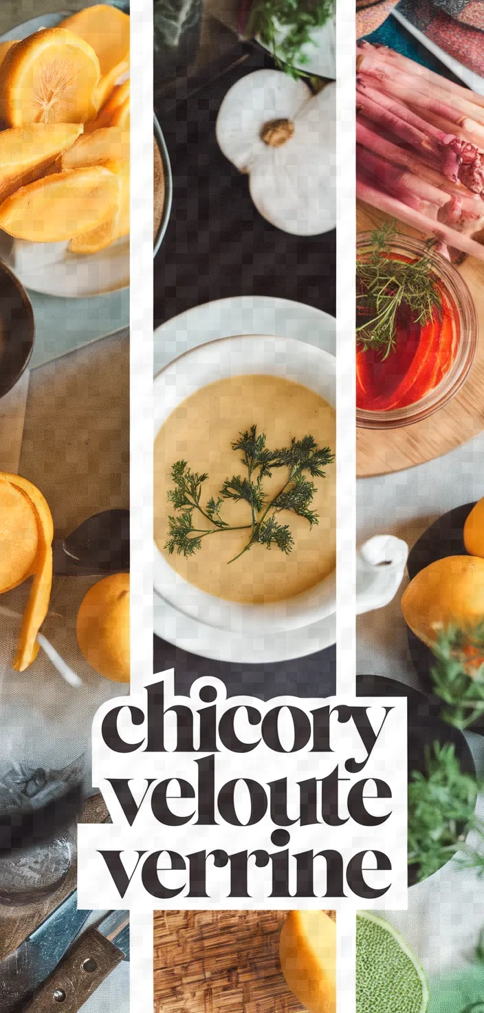 A photo of Chicory Veloute Verrine Recipe
