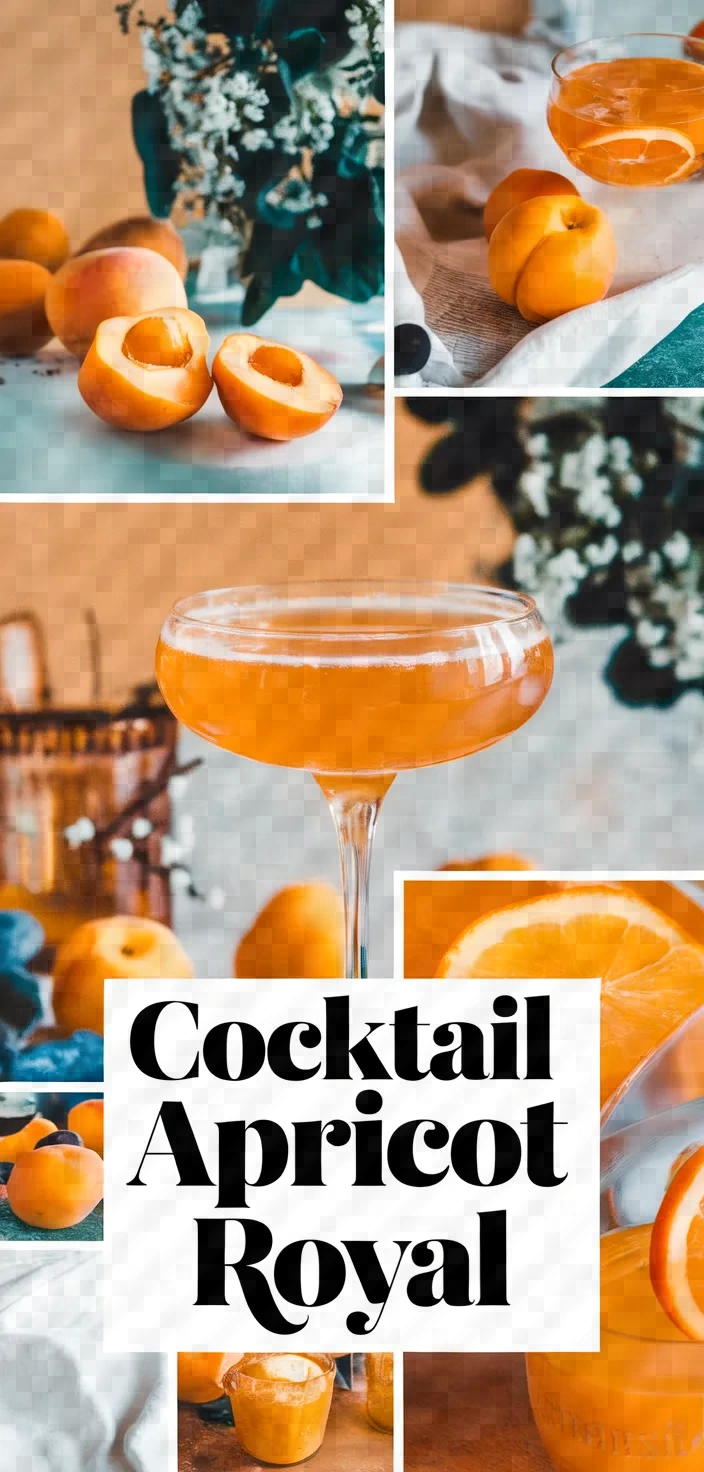 A photo of Cocktail Apricot Royal Recipe