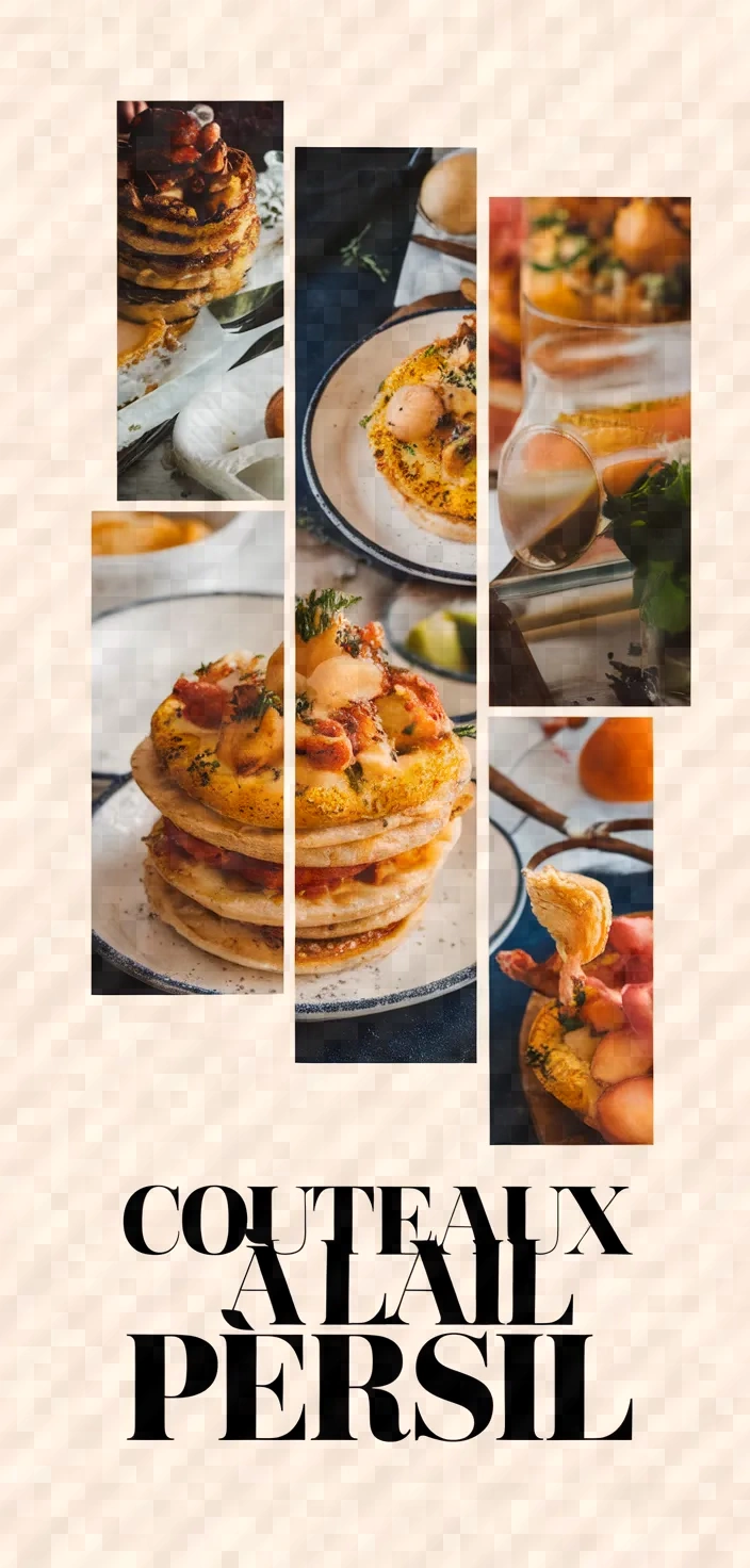 A photo of Couteaux A Lail Et Au Persil Recipe