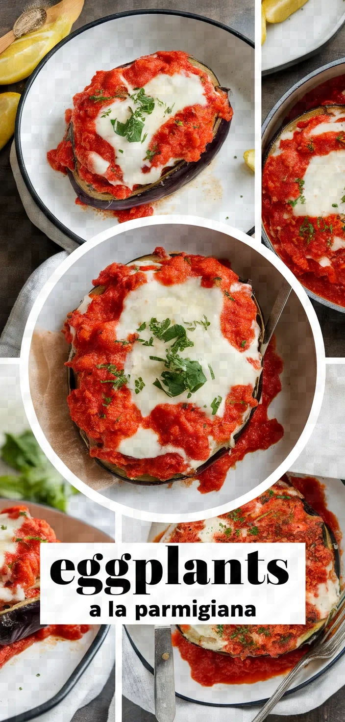 A photo of Eggplants A La Parmigiana Recipe