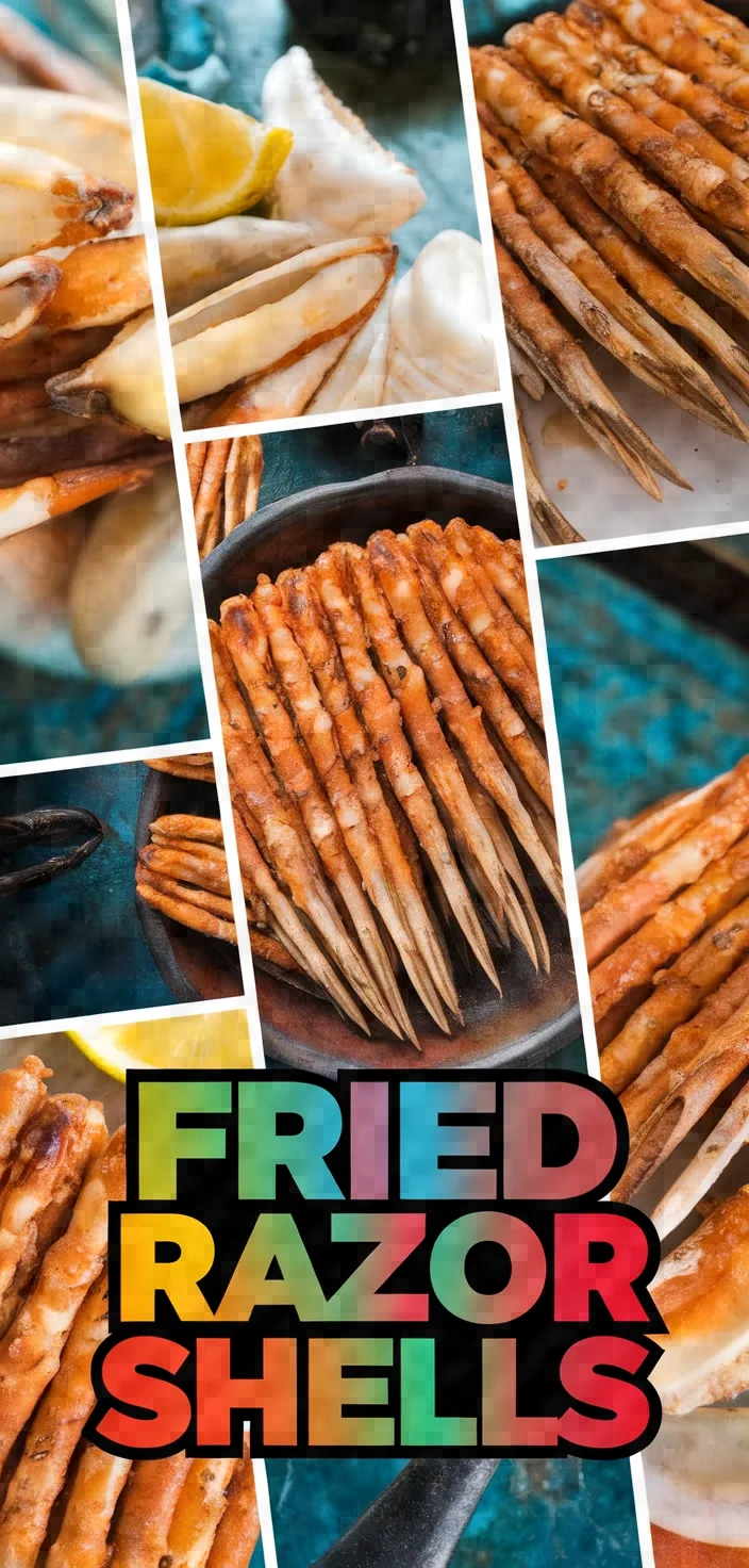 A photo of Fryed Razor Shell Recipe