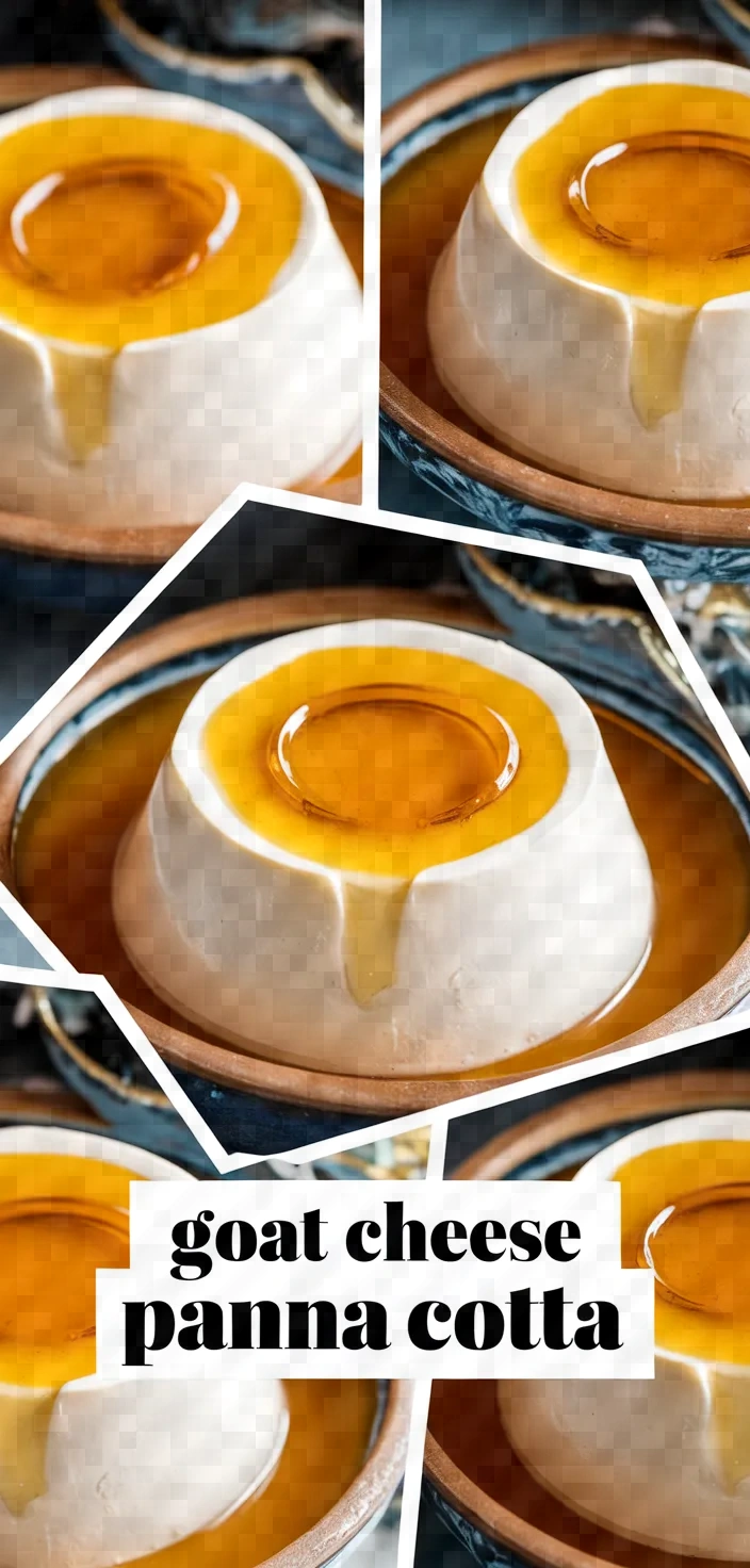 A photo of Goat Cheese Panna Cotta Recipe