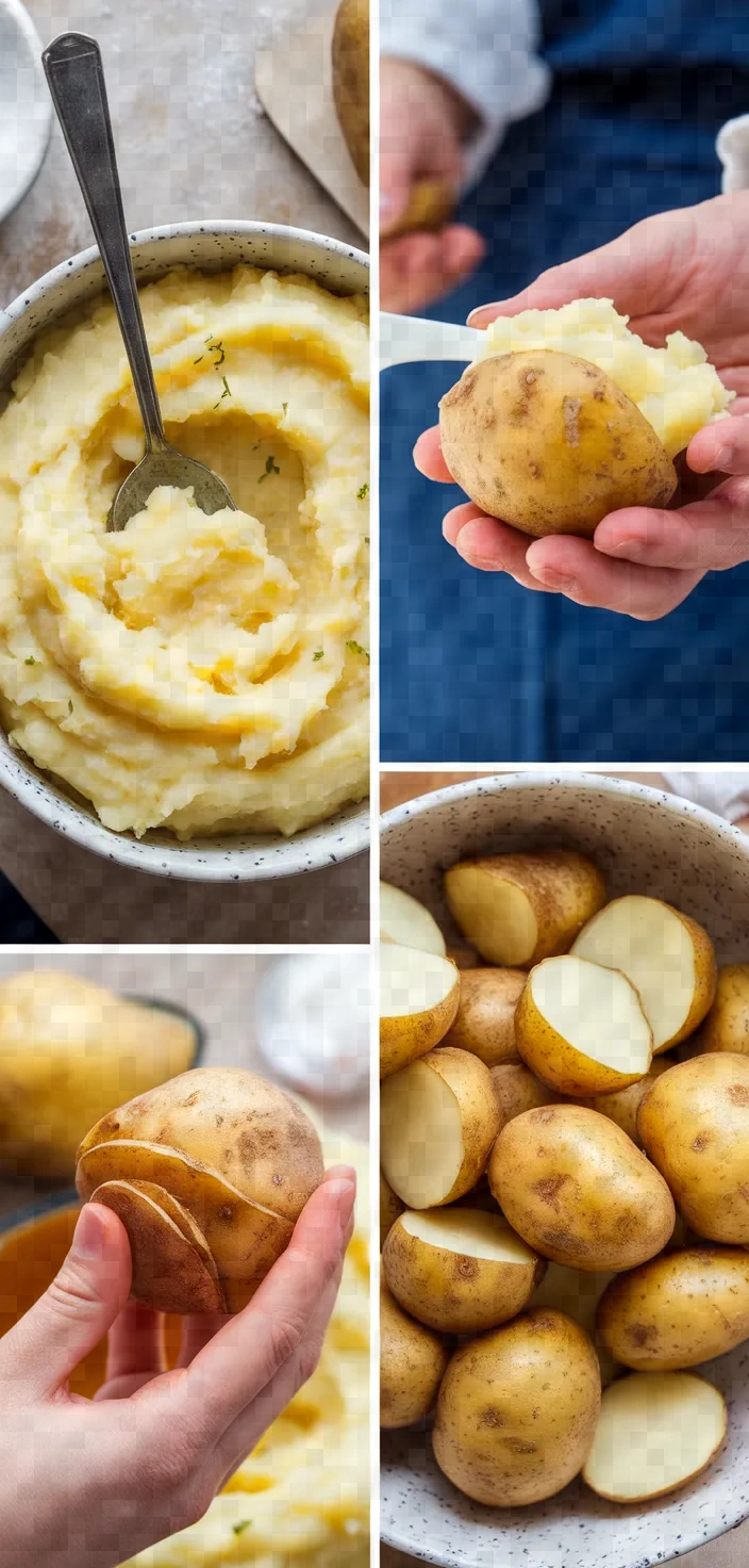 A photo of Home Made Mashed Potatoes Recipe