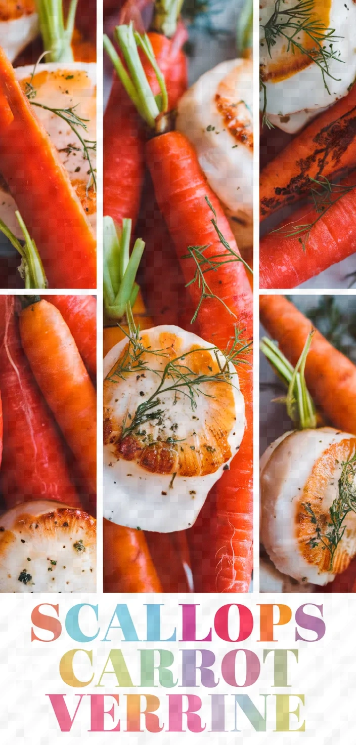 A photo of Scallops And Carrot Verrine Recipe