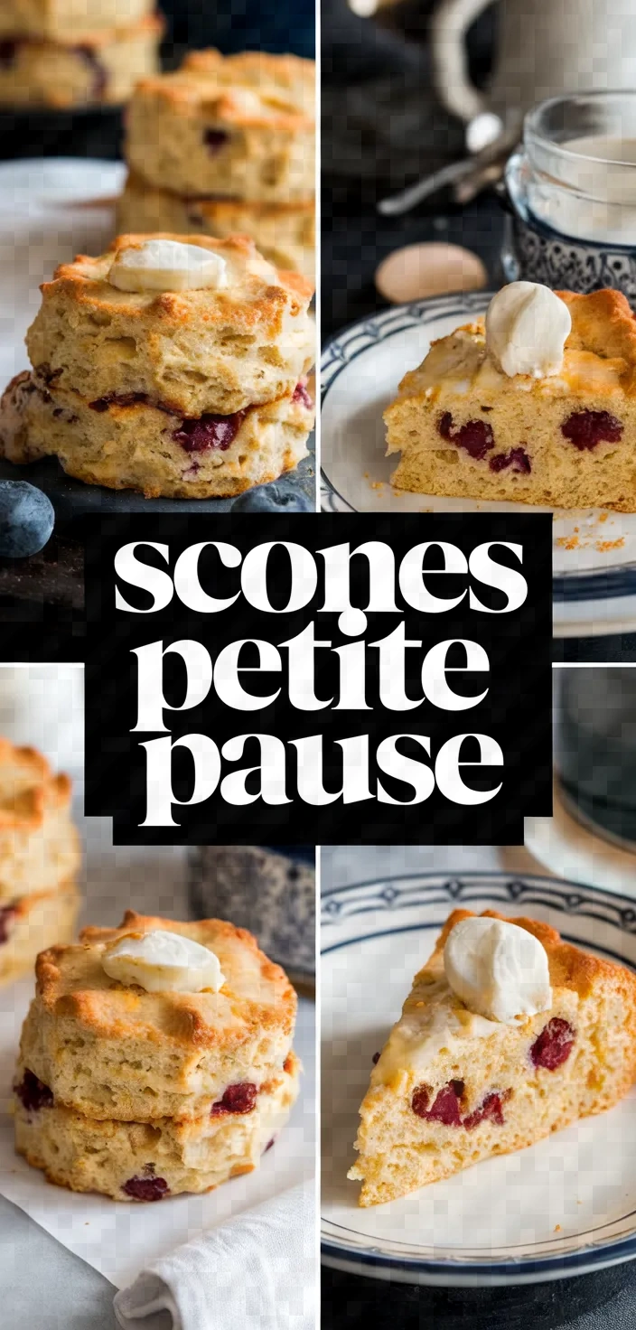 A photo of Scones Petite Pause A Langlaise Recipe