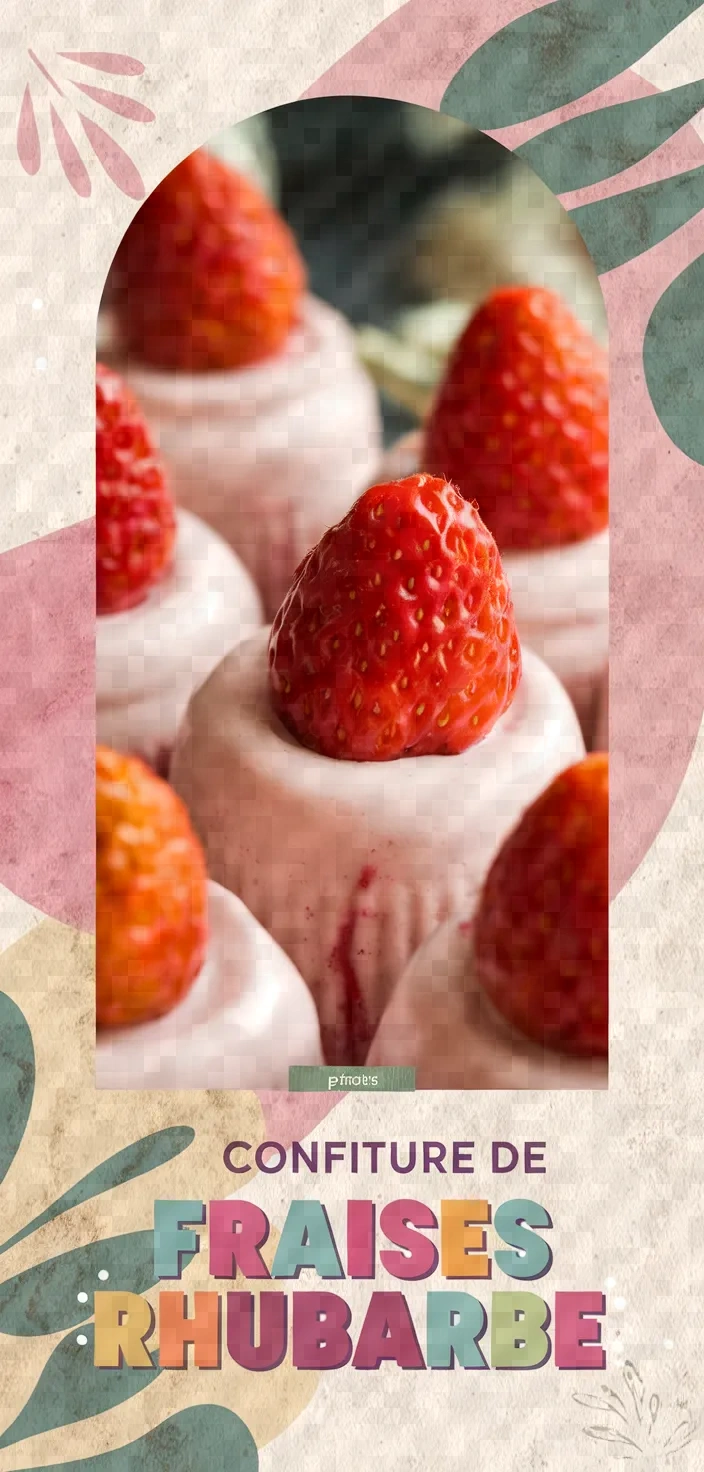Confiture De Fraises Et Rhubarbe Recipe