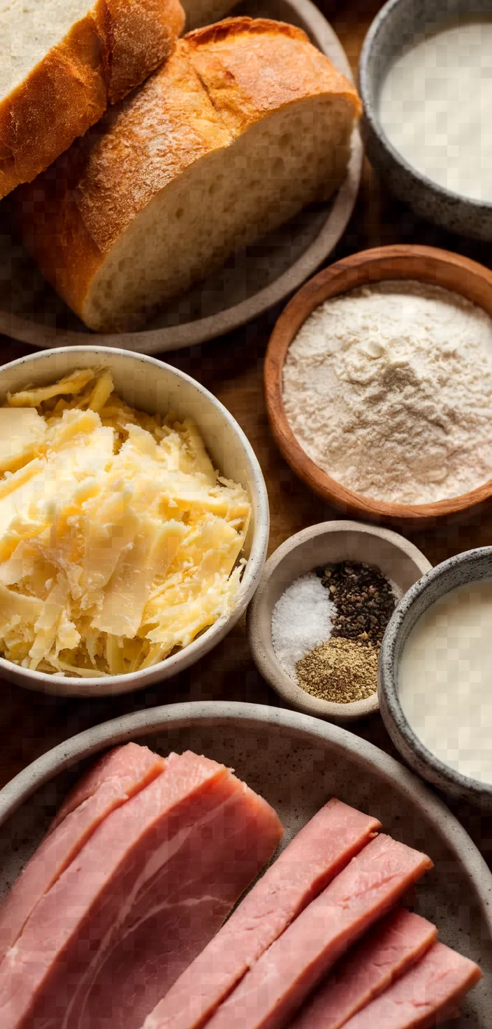 Ingredients photo for Croute Au Fromage Suisse Recipe