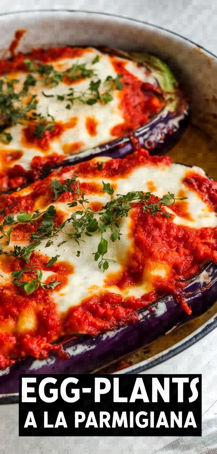 Eggplants A La Parmigiana Recipe
