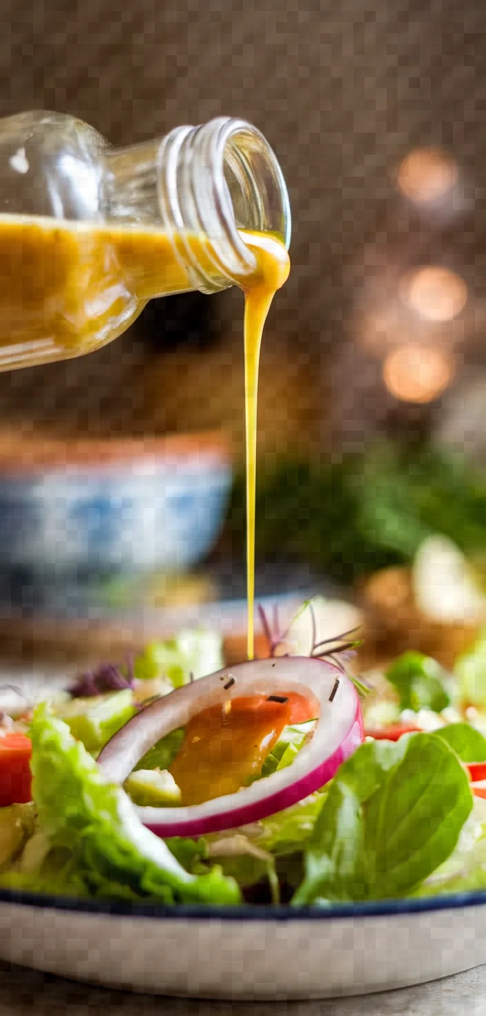 French Salad Sauce Vinaigrette Recipe