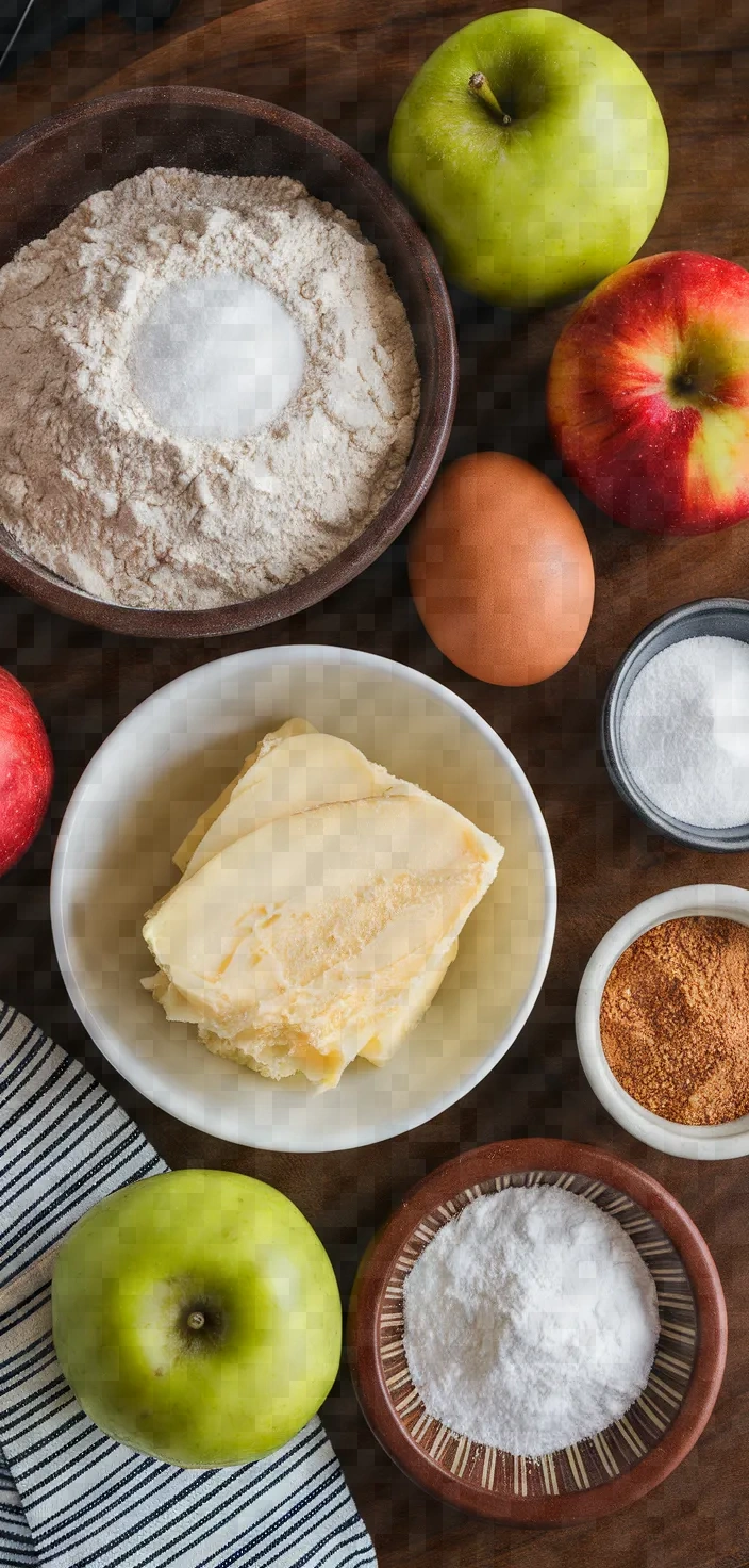 Ingredients photo for Gateau Pommes Polonais Szarlotka Recipe