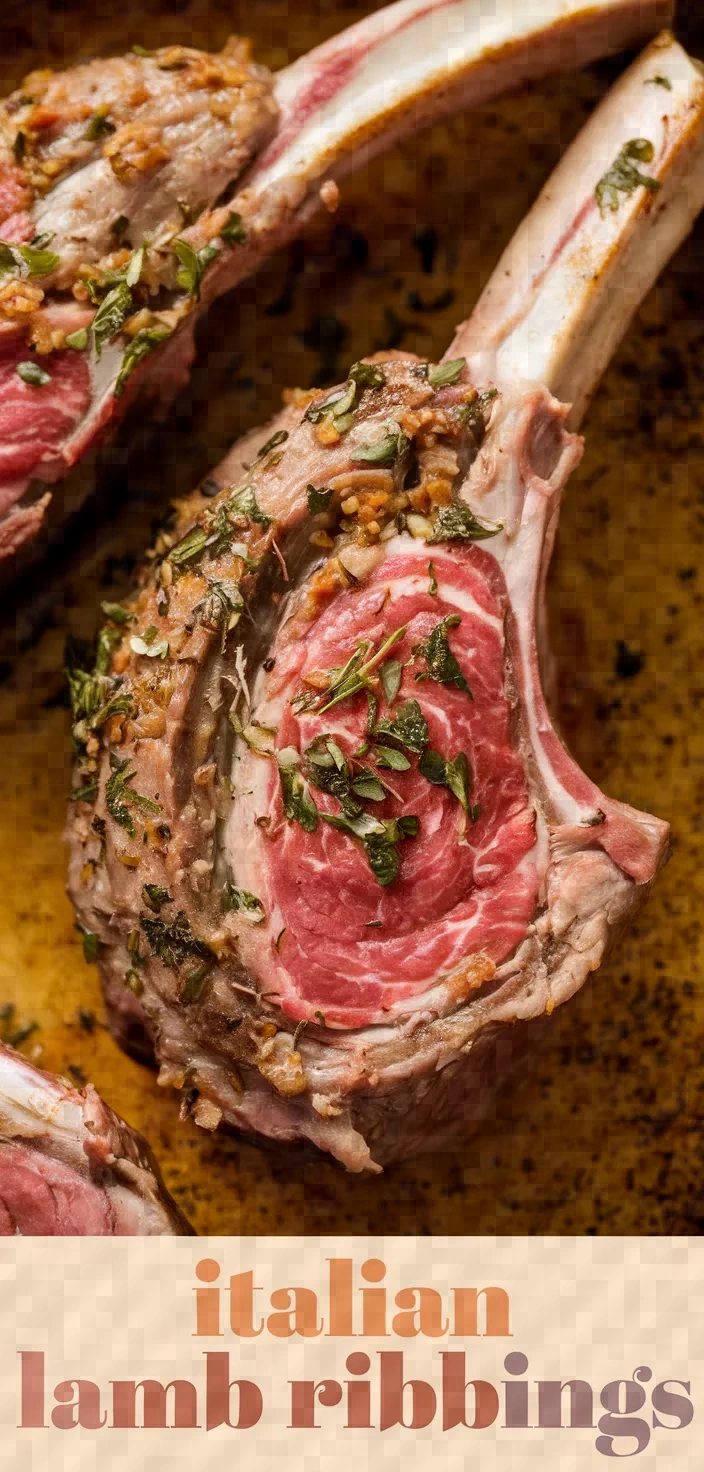 Italian Lamb Ribbings Recipe