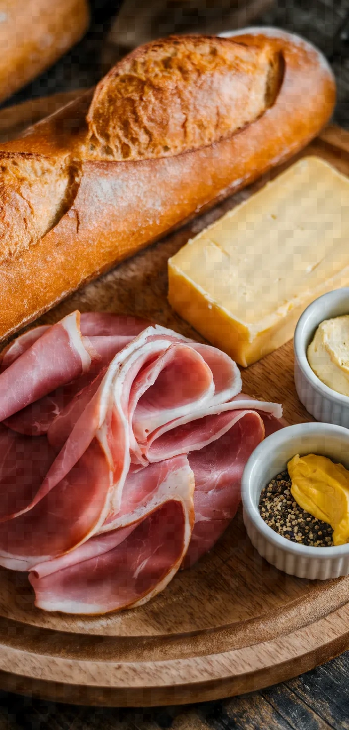 Ingredients photo for Jambon Fromage Recipe