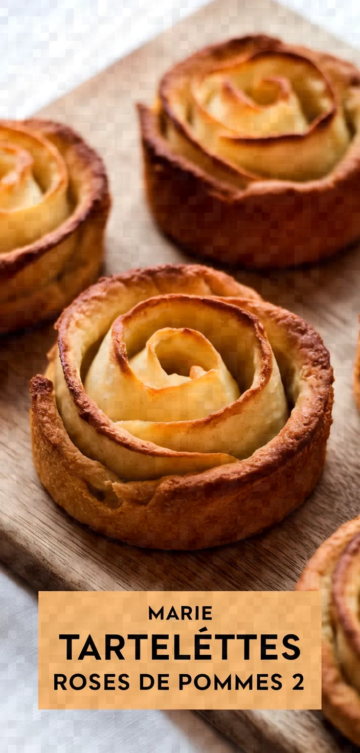 Marie Tartelettes Roses De Pommes 2 Recipe