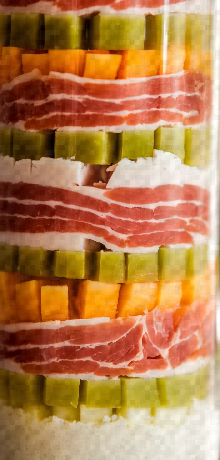 Melon Cured Ham Verrine Recipe