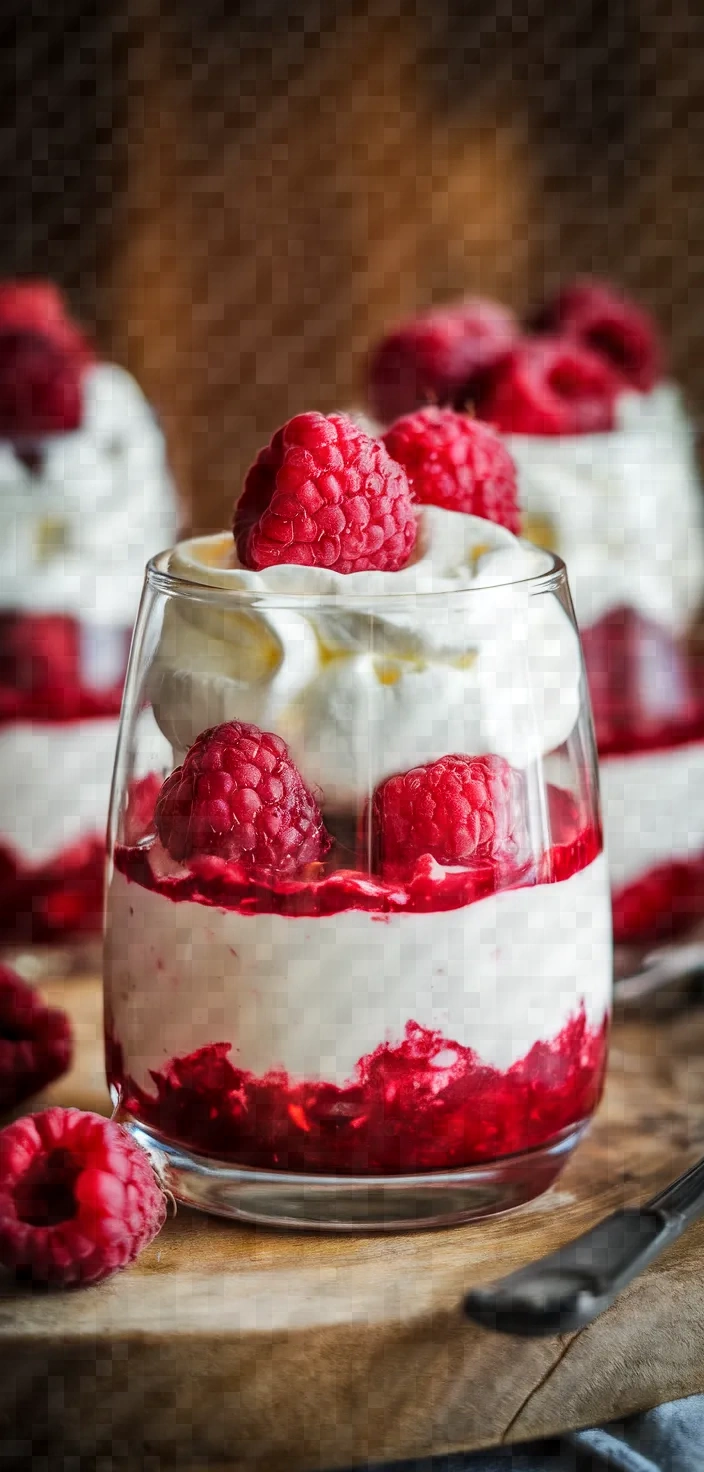 Raspberry Panna Cotta Verrine Recipe